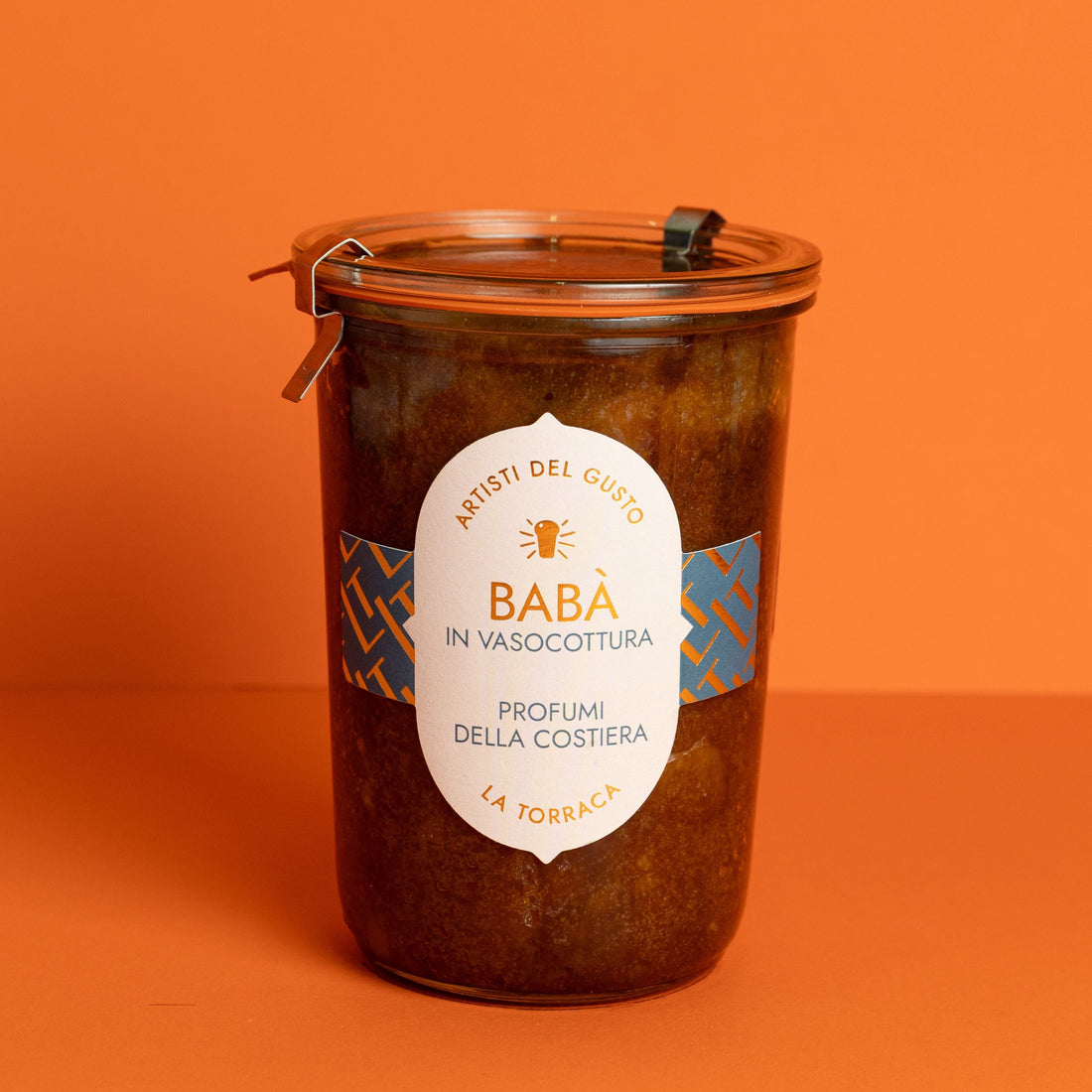 Babà Artigianale di Bufala in Vasocottura Limoncello Profumi della Costiera