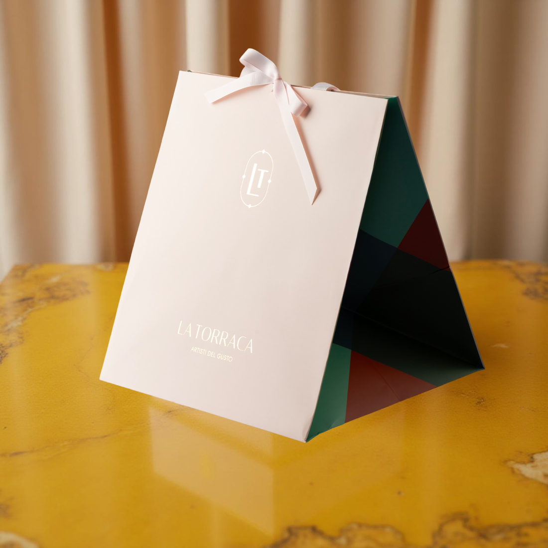 Lemon and ginger panettone