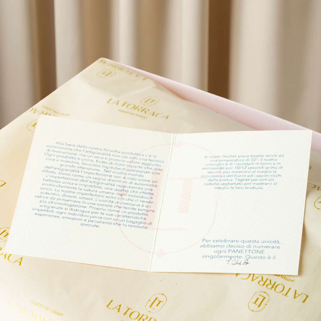 Lemon and ginger panettone