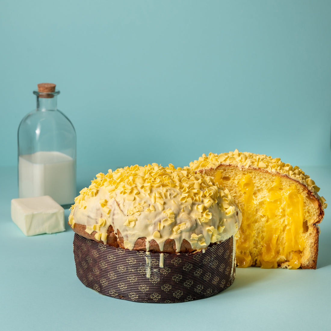 Panettone Di Bufala Al Limone 1,2 kg.