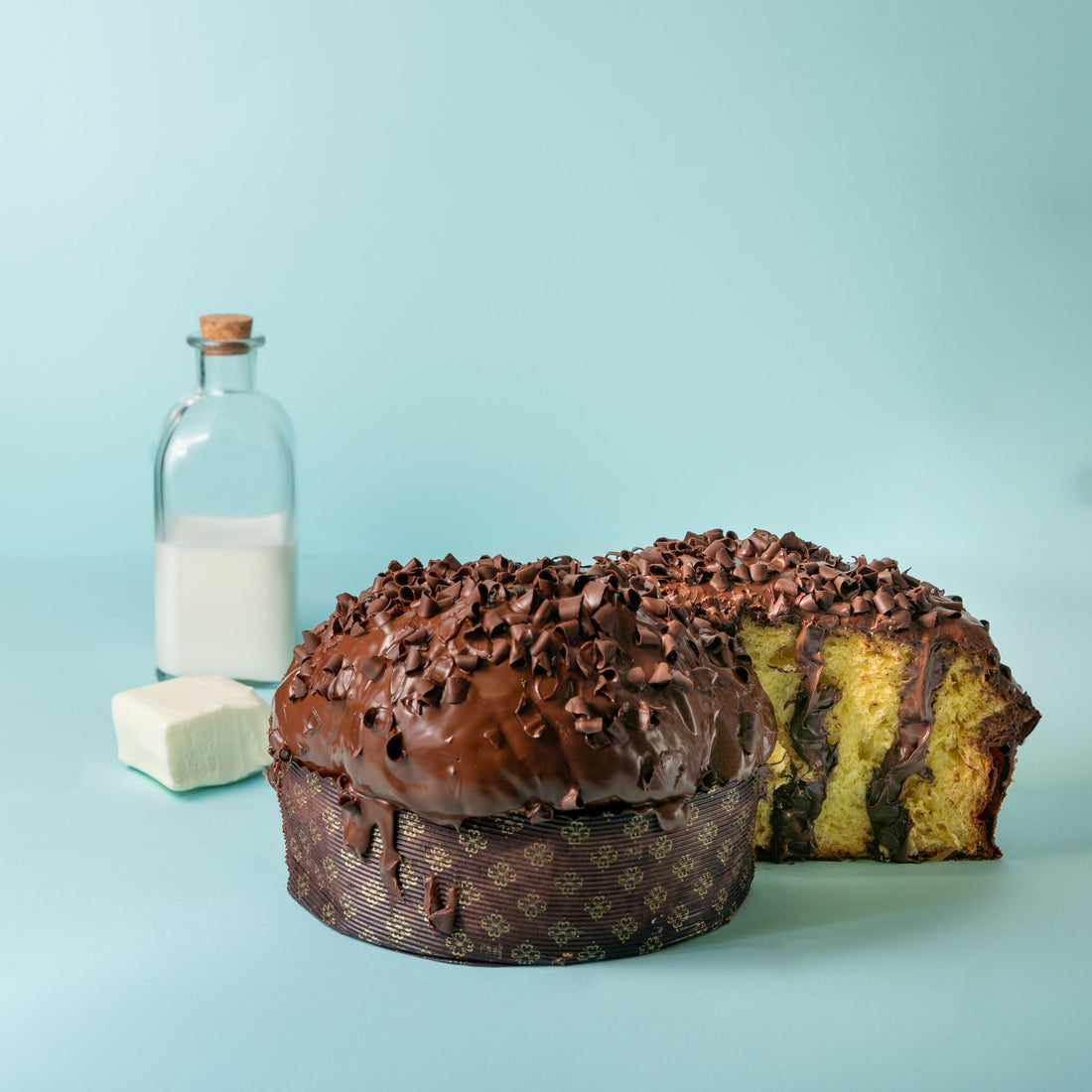 Panettone Di Bufala Al Cioccolato 1,2 kg.