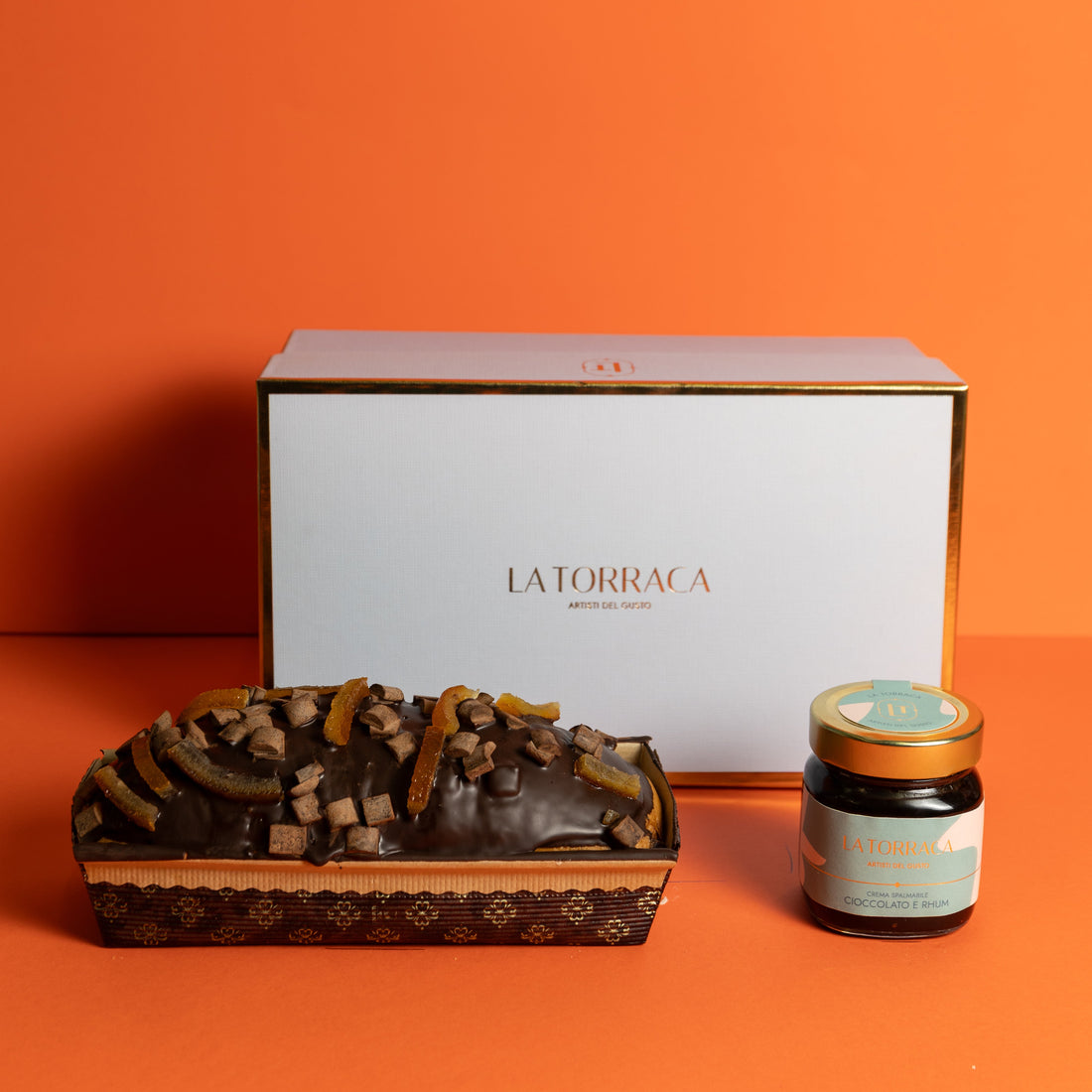 Bufanchetto Cioccolato Arancia e Rhum 600 gr.