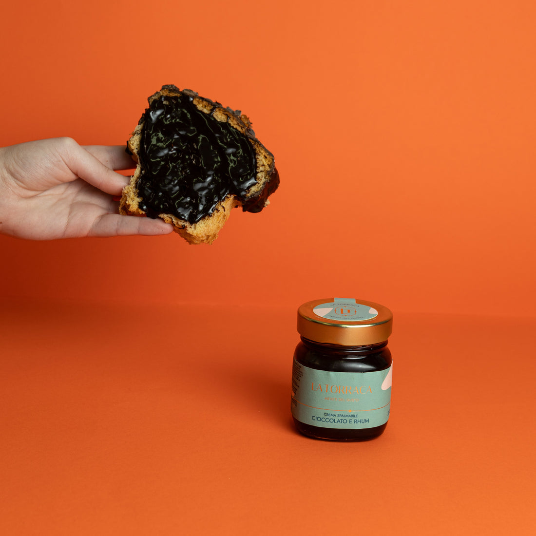 Bufanchetto Cioccolato Arancia e Rhum 600 gr.