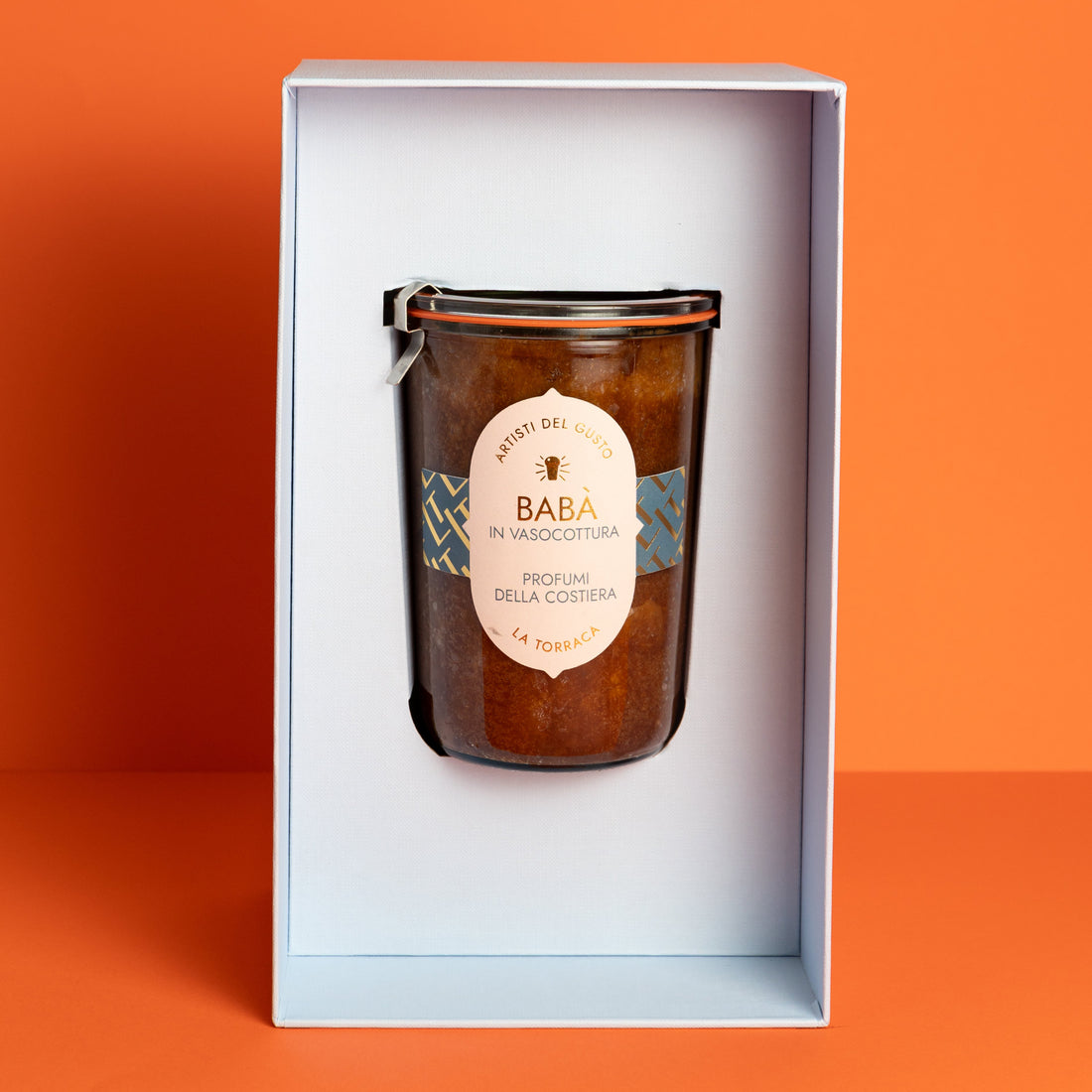 Babà Artigianale di Bufala in Vasocottura Limoncello Profumi della Costiera