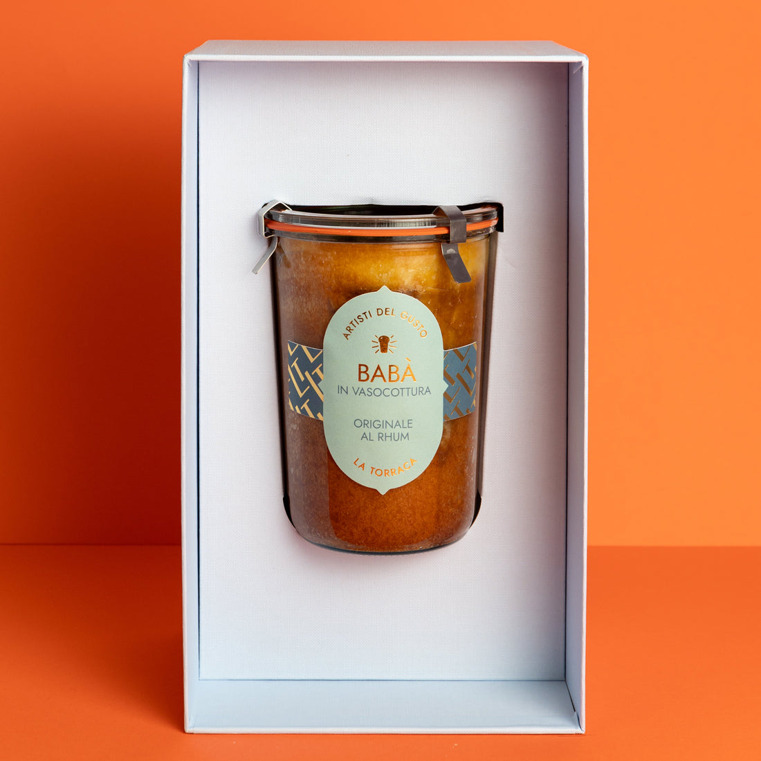 Babà Artigianale di Bufala in Vasocottura al Rhum