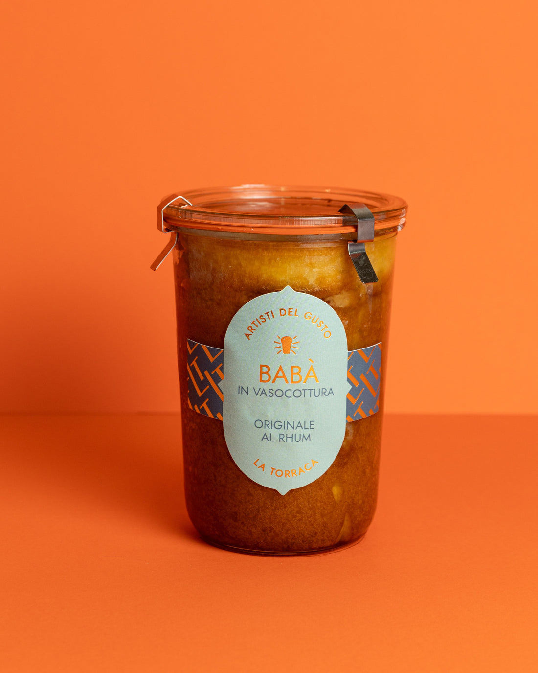 Artisan Babà in Jar with Rum