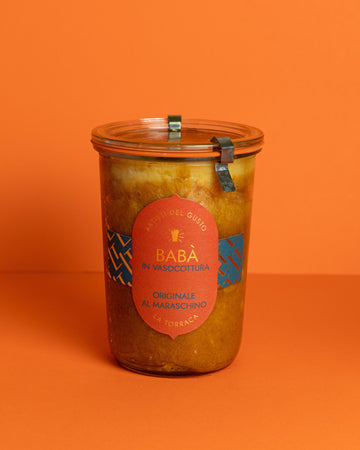 Baba' Artigianale in Vasocottura al Maraschino 500 gr.