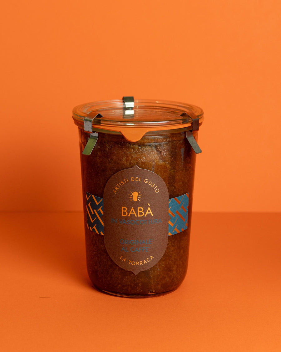 Baba' Artigianale in Vasocottura al Caffe 500 gr.