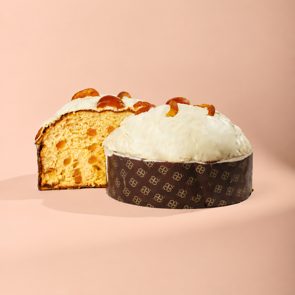 Panettone Albicocca Del Vesuvio e Vaniglia Bufala 850 gr.