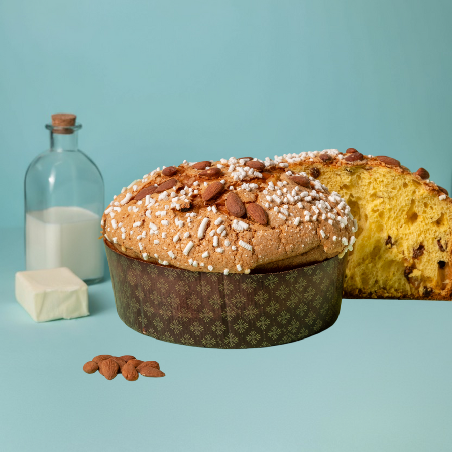 Panettone di Bufala Mandorlato 1.2 Kg