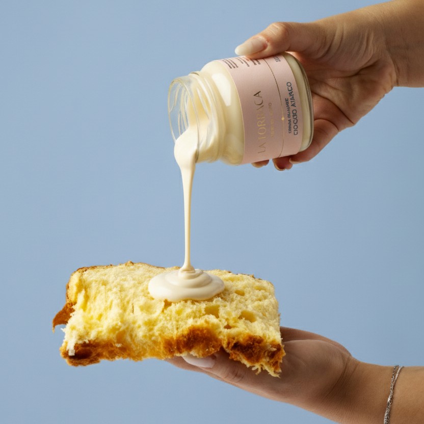 Crema spalmabile al Cioccolato Bianco 200 gr.