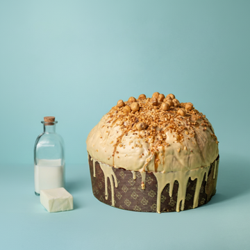 Panettone Di Bufala A Nocciola 1,2kg.