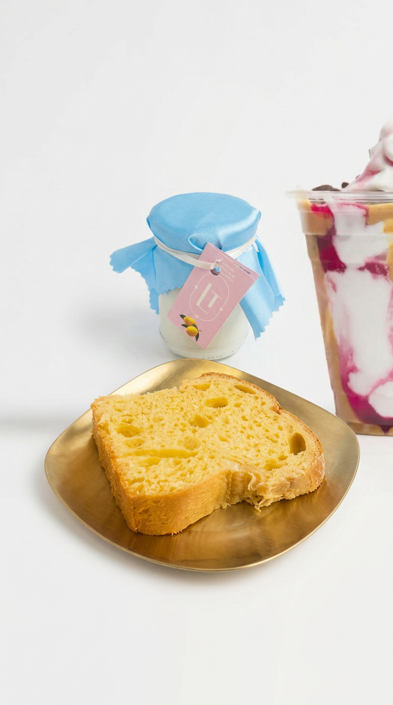 BUFANCHETTO CON YOUGURT AL LIMONE CON LATTE DI BUFALA