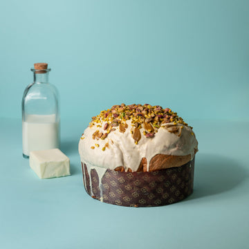 Panettone Di Bufala Al Pistacchio 1,2 kg.