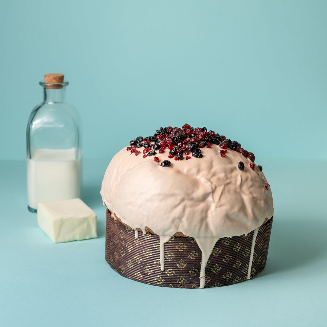 Panettone Di Bufala Frutti Di Bosco 1,2 kg.