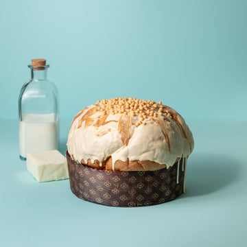 Panettone Di Bufala Caramello 1,2kg.