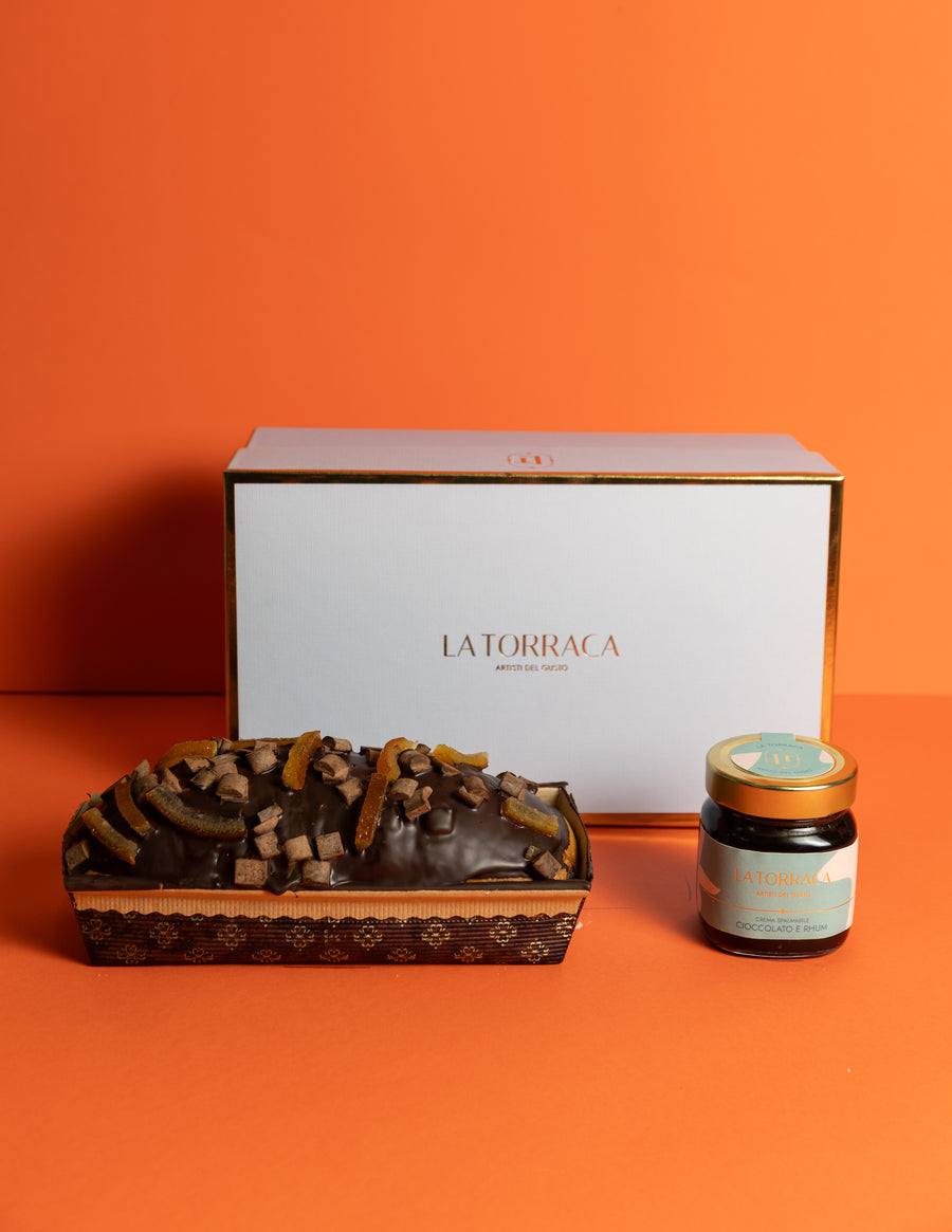 Bufanchetto Cioccolato Arancia e Rhum 600 gr.