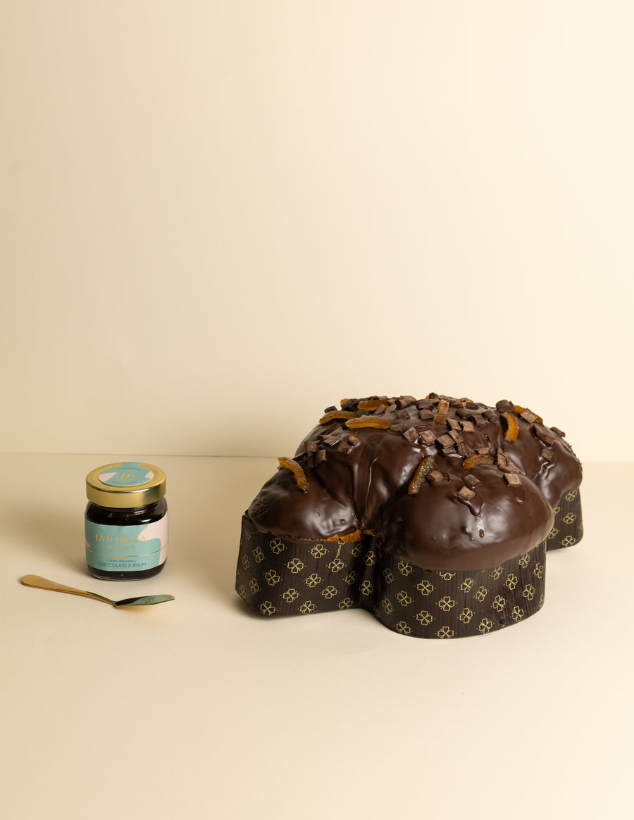 Colomba Cioccolato, Arancia e Rhum 1,2kg.