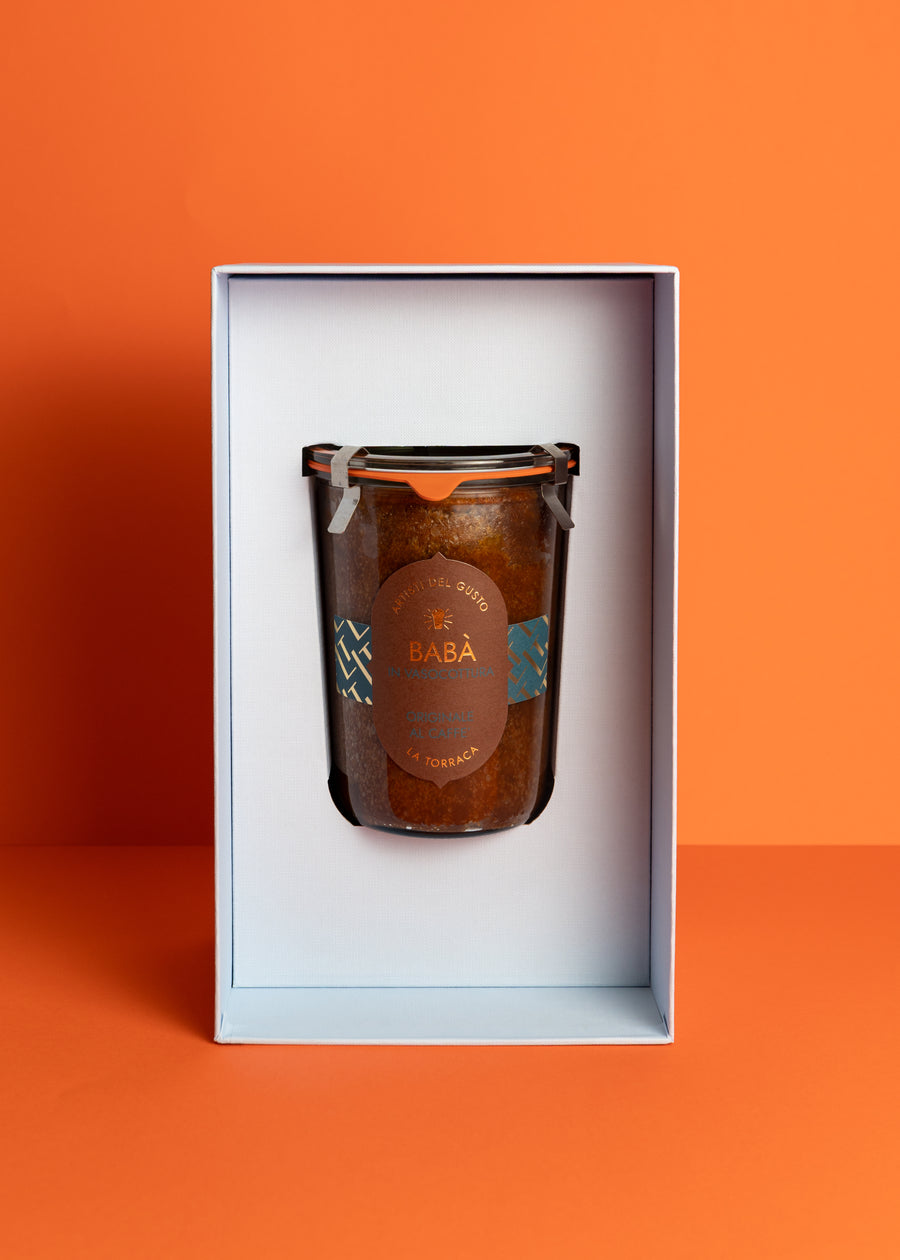 Baba' Artigianale in Vasocottura al Caffe 500 gr.