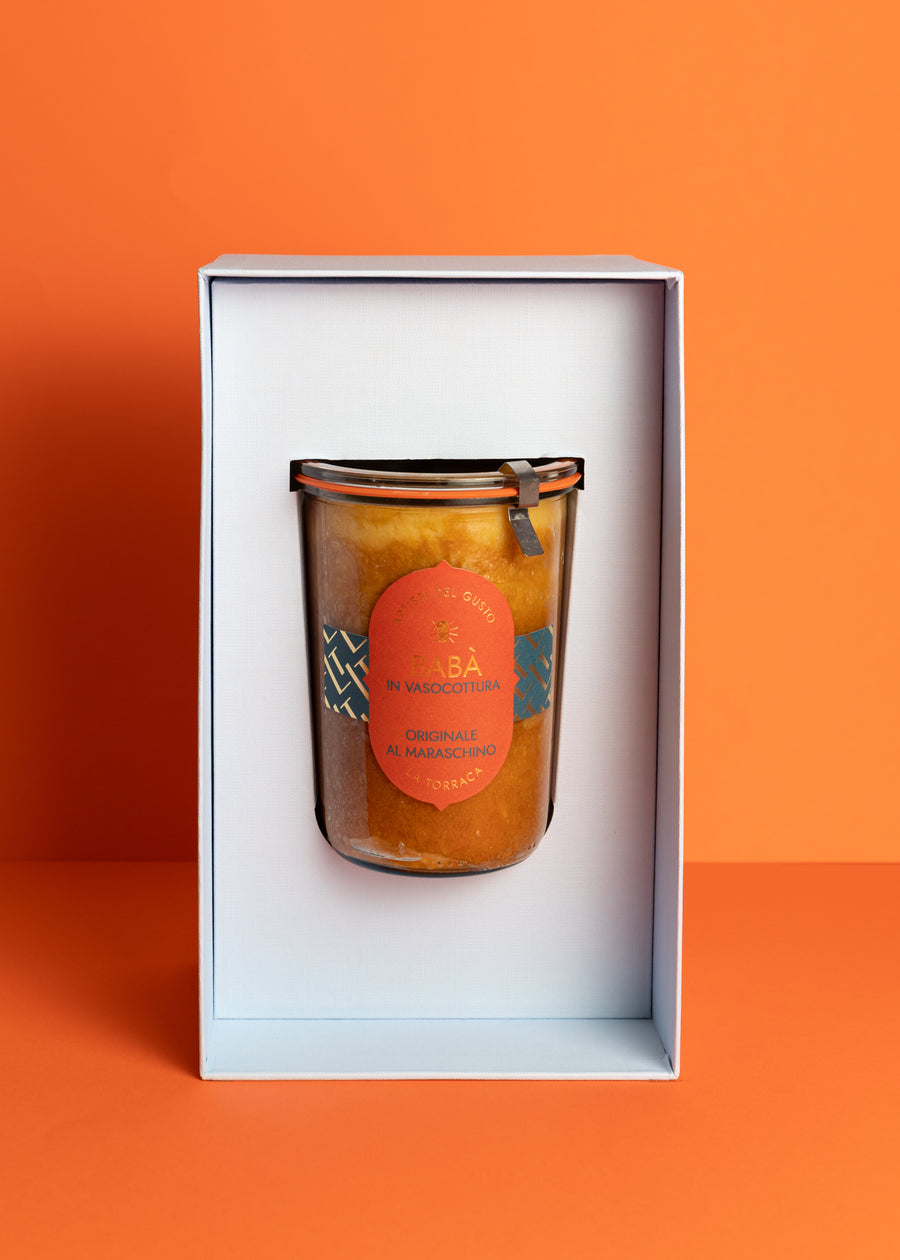 Baba' Artigianale in Vasocottura al Maraschino 500 gr.