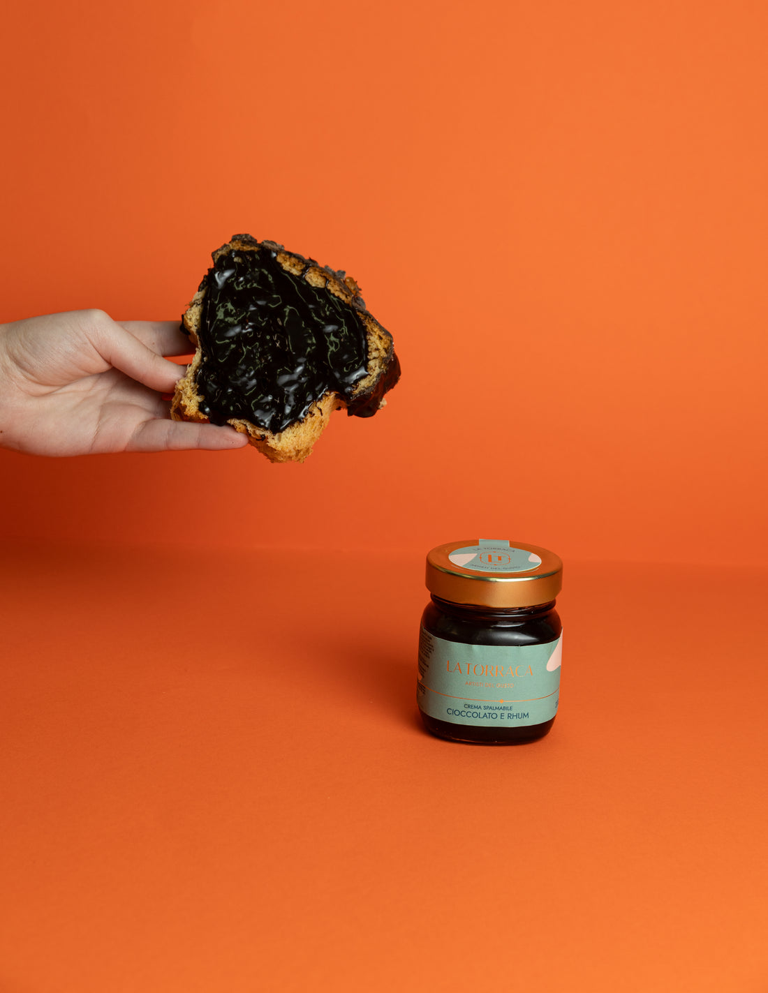 Bufanchetto Cioccolato Arancia e Rhum 600 gr.
