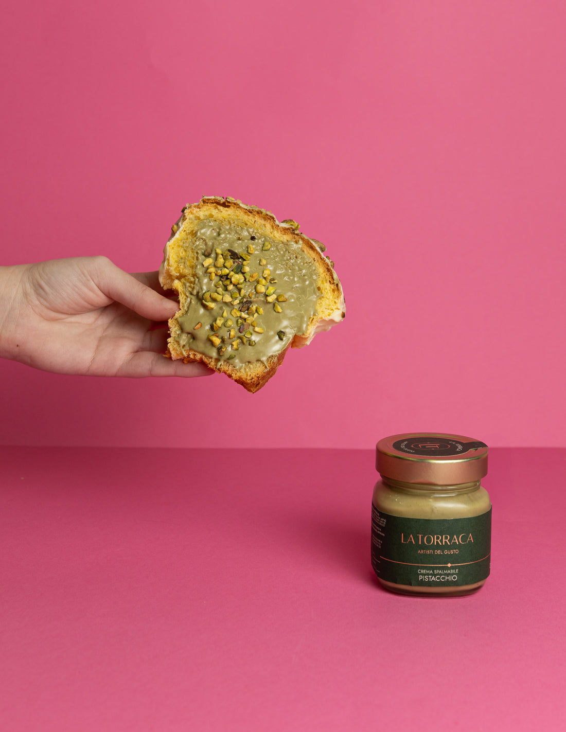 Pistachio spreadable cream 