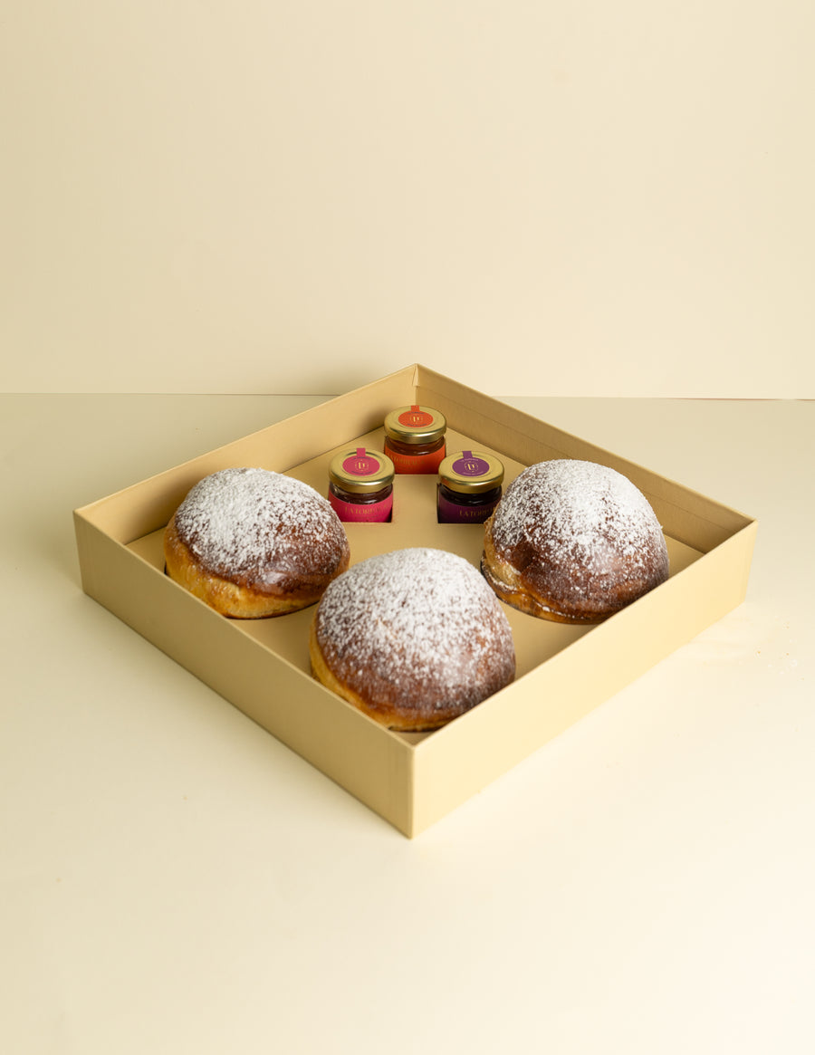 Trilogy Bufala Con Mini Confetture (Albicocca, Fragola, Frutti di Bosco)