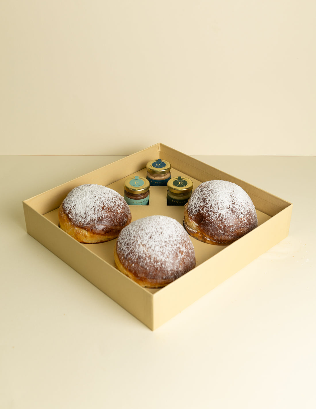 Trilogy Bufala Con Mini Spalmabili (Pistacchio,Cioccolato Bianco,Cioccolato al Rhum)