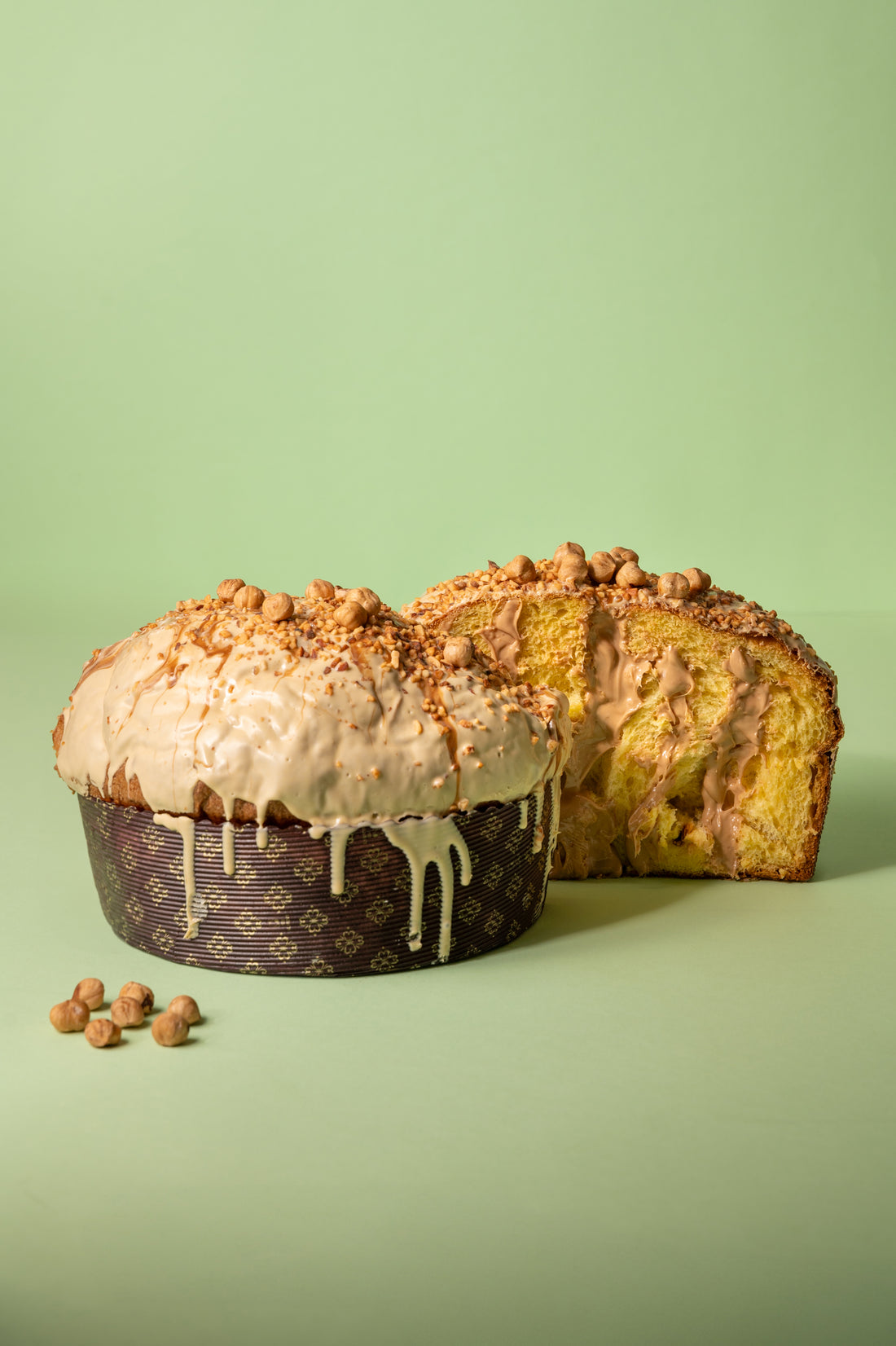 Panettone alla nocciola