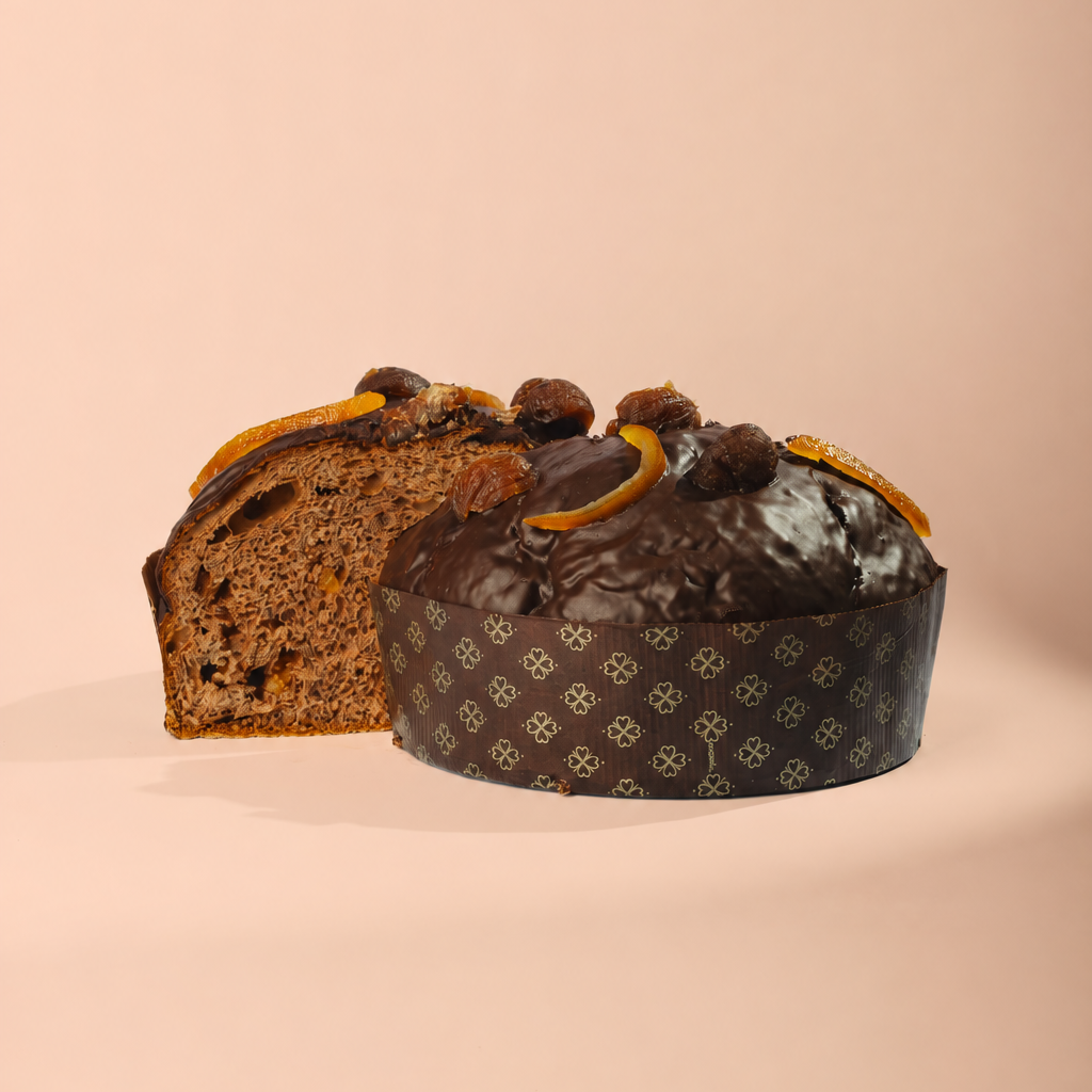 Panettone Castagna e Fiori D&