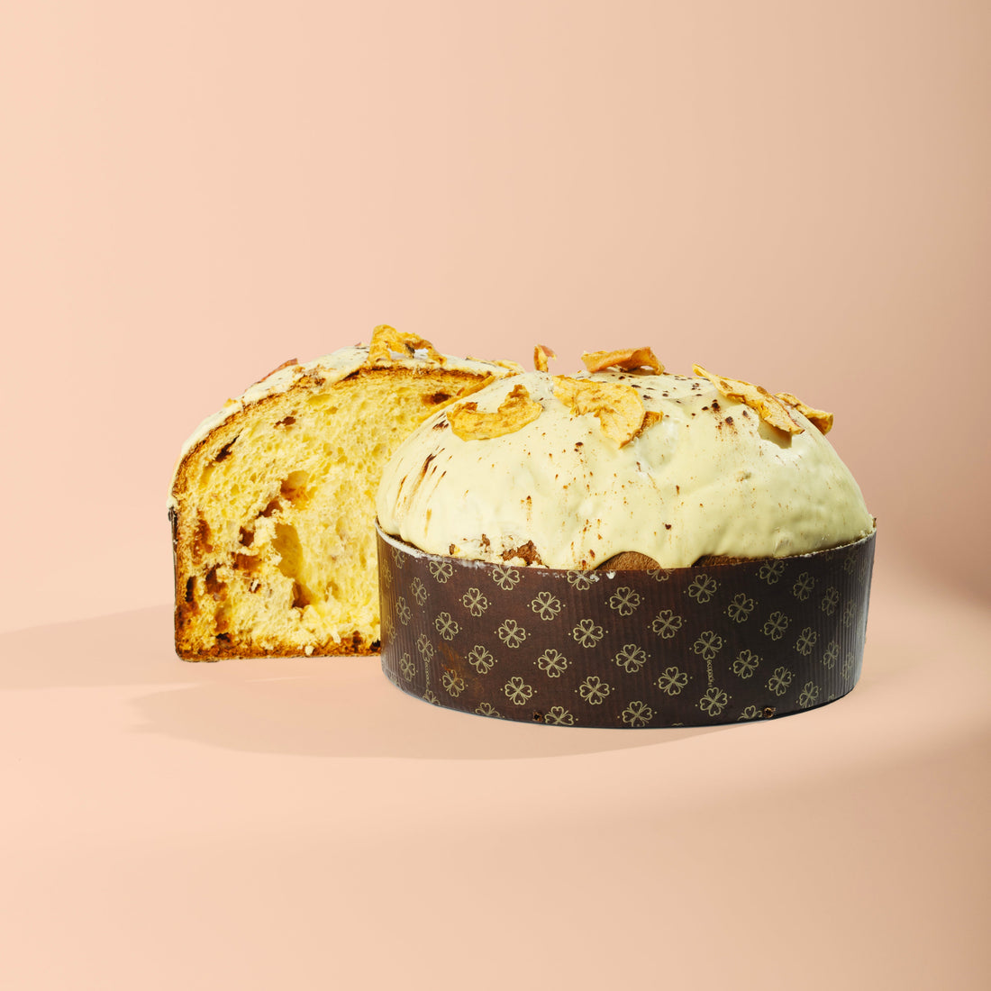 Panettone Mela Annurca e Cannella Leggera Bufala 850gr.