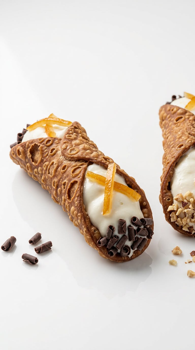 5 CANNOLI ARTIGIANALI EVOLITANO CON RICOTTA DI BUFALA 120Grx5