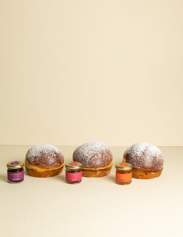 Trilogy Bufala Con Mini Confetture (Albicocca, Fragola, Frutti di Bosco)