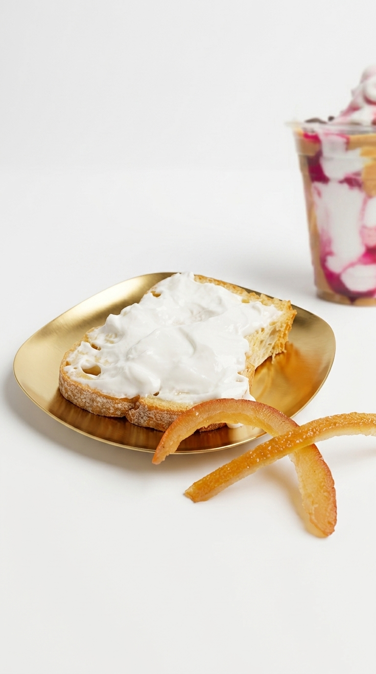 BUFANCHETTO CON YOUGURT ARANCIA E ZAFFERANO DI BUFALA