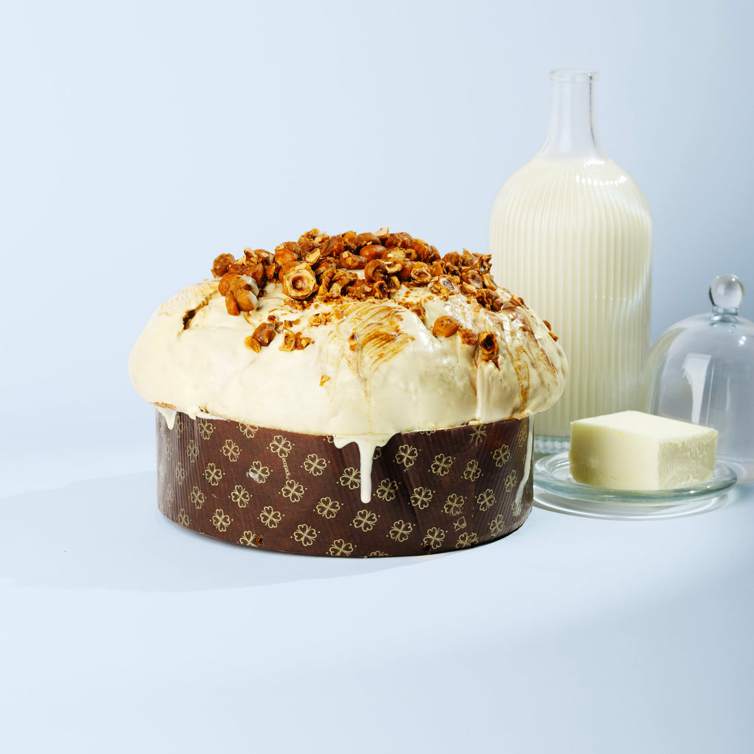 Panettone Di Bufala A Nocciola 1,2kg.