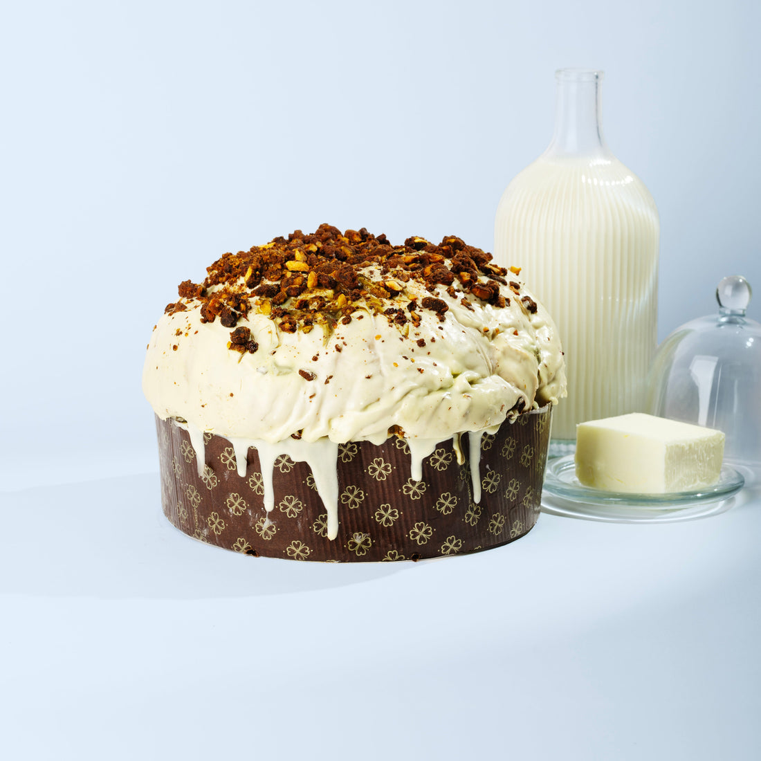 Panettone Di Bufala Al Pistacchio 1,2 kg.